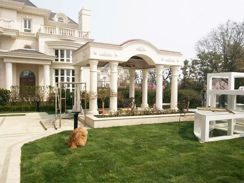 廣州別墅外墻干掛實(shí)景